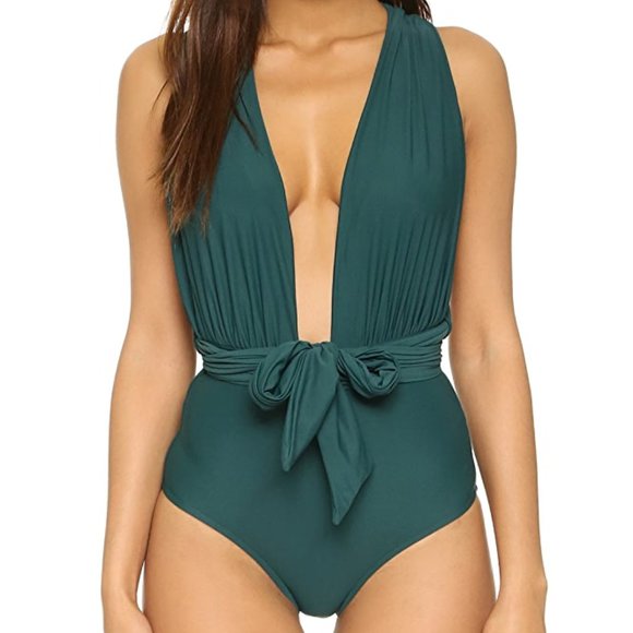 NWT Lenny Niemeyer Chic Halter Maillot - Picture 1 of 3